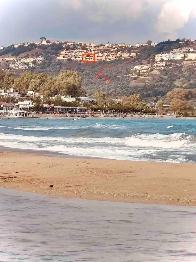 Apartamento Grosses Haus Mit Traumhaftem Ausblick Georgioupoli Exterior foto