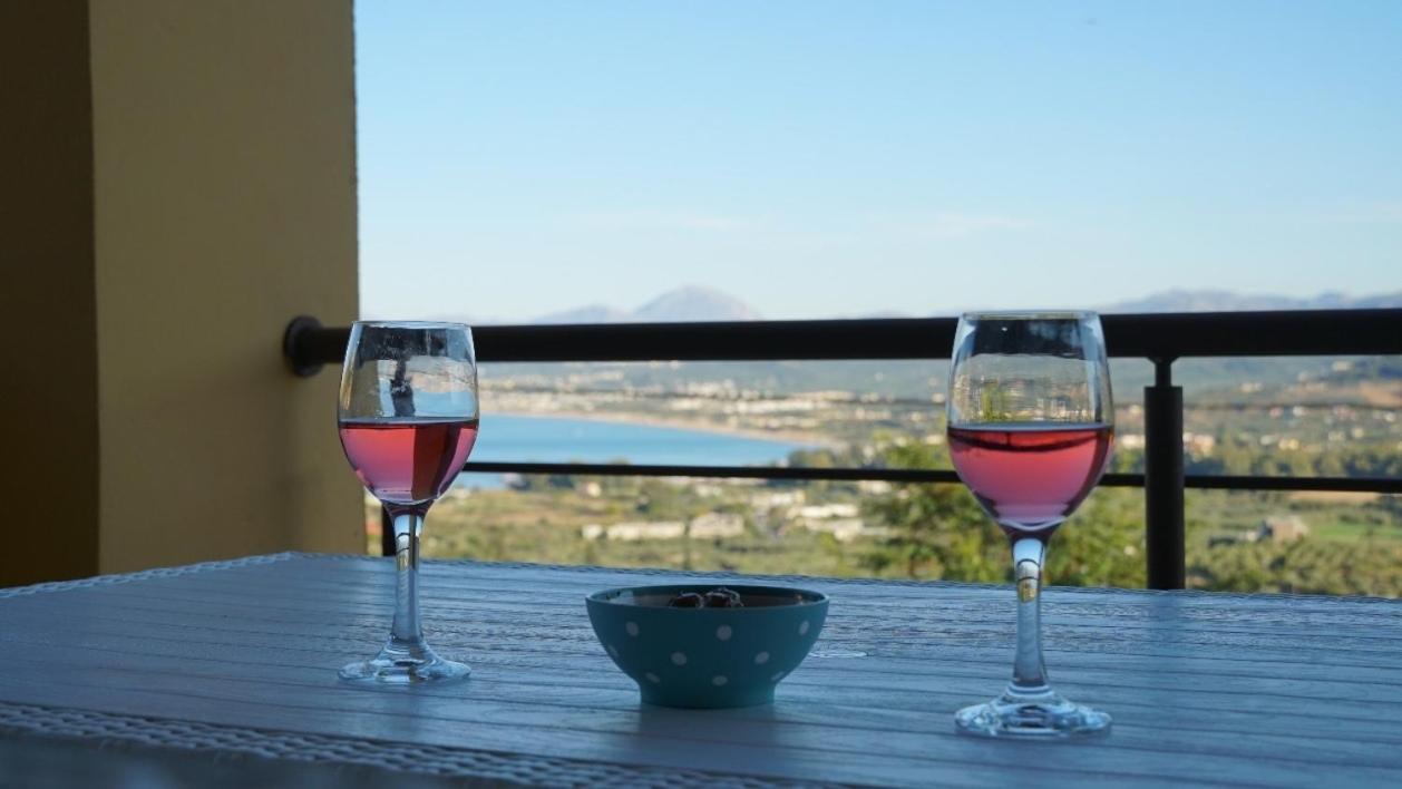 Apartamento Grosses Haus Mit Traumhaftem Ausblick Georgioupoli Exterior foto