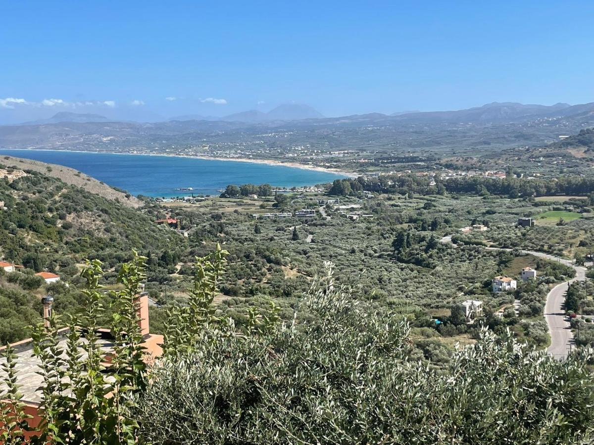 Apartamento Grosses Haus Mit Traumhaftem Ausblick Georgioupoli Exterior foto